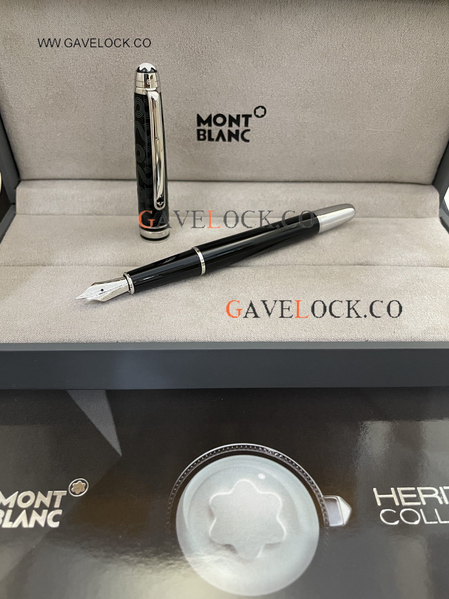 Copy Montblanc Meisterstück 80 Days Classique 164 Slim Fountain